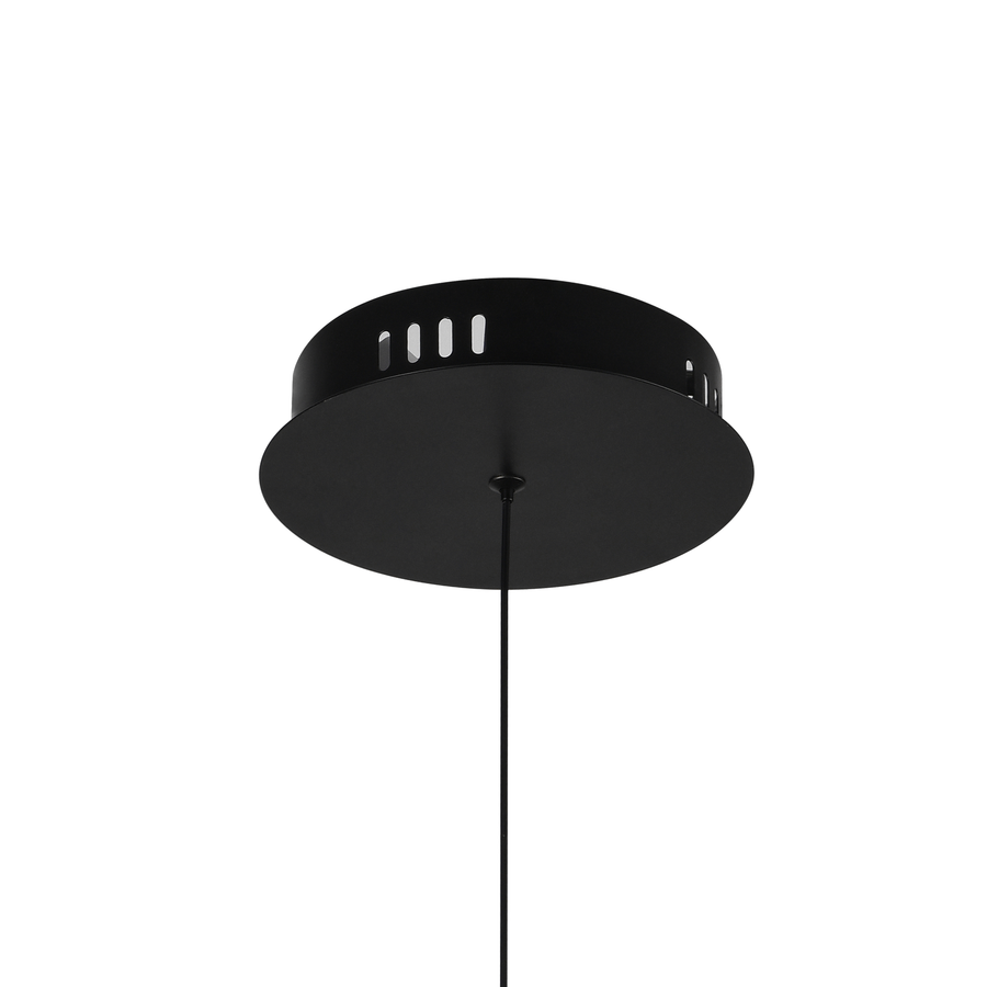 Lustra LED cu Telecomanda LT176/5BK, 69W, 5 Elemente, Lumina Rece/Clada/Neutra, Dimabila, Negru, Inaltime Reglabila Lustre LED cu Telecomanda Default Title Alessandro Design