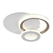 LED csillár NYXORA 44W, 3 kör, hideg/meleg/semleges fény, fehér LED csillárok Alapértelmezett cím Alessandro Design