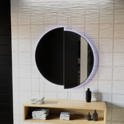 LED Touch Mariah Mirror Demist System 60X60cm Tükrök Korman E Alapértelmezett cím Alessandro Design