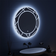 ASTRIX LED érintőtükör, 60cm, 6000K, szabályozható, páramentesítő rendszer