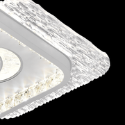 LED csillár PERU 38W, 2 négyzet, hideg/meleg/semleges fény, fehér LED csillárok Alapértelmezett cím Alessandro Design