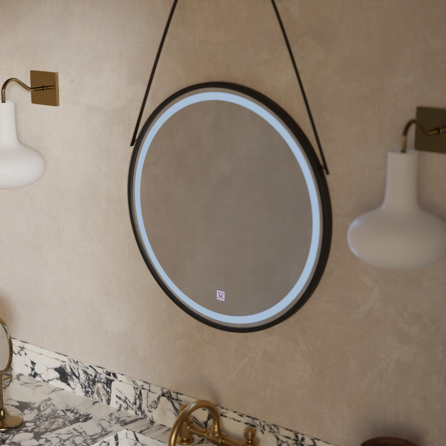 Kerek LED-es tükör, 60 cm, Basic Touch Mirrors Korman C Alapértelmezett cím Alessandro Design