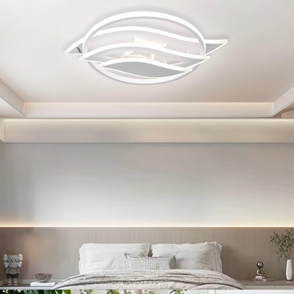 LED-es csillár távirányítóval JARRIA 52W, Hideg/Meleg/Semleges/RGB fény, Szabályozható, Fehér LED-es csillár távirányítóval Alapértelmezett cím Alessandro Design