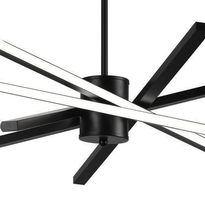 Lustra LED cu Telecomanda LT176/5BK, 69W, 5 Elemente, Lumina Rece/Clada/Neutra, Dimabila, Negru, Inaltime Reglabila Lustre LED cu Telecomanda Default Title Alessandro Design