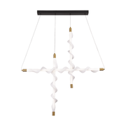Lustra LED Suspendata Acril UNDA Bishop, 22W, Lumina 3000/4000/6000K, Alb, Inaltime Reglabila Lustre Moderne Default Title Alessandro Design