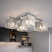 Lustra Georgiana, LC115/4, 4x E27, Crom, Metal Lustre Clasice Default Title Alessandro Design