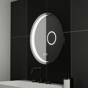 LED kerek tükör, 80 cm, Orbis Touch, páramentesítő rendszer, szabályozható, E31S/80X80 tükrök Korman E alapértelmezett cím Alessandro Design