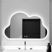 Cloud LED tükör 60x40 cm, Nuvola Touch, páramentesítő rendszer, szabályozható tükrök Korman E alapértelmezett cím Alessandro Design