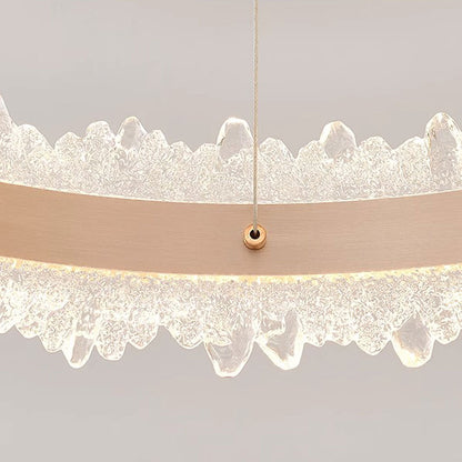Lustra LED suspendata cu Telecomanda NIVALIS Duo 127W, Cercuri 60x80cm, lumina Rece/Calda/Neutra, Dimabila,Inaltime Reglabila, Auriu Lustre LED cu Telecomanda Default Title Alessandro Design