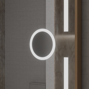 LED tükör MotionGlow Sofia érzékelő páramentesítő funkcióval Hőmérő óra 110x65 cm meleg/hideg/semleges fény szabályozható, rózsa arany keret, Marcello Funghi kollekció Marcello tükrök alapértelmezett cím Alessandro Design
