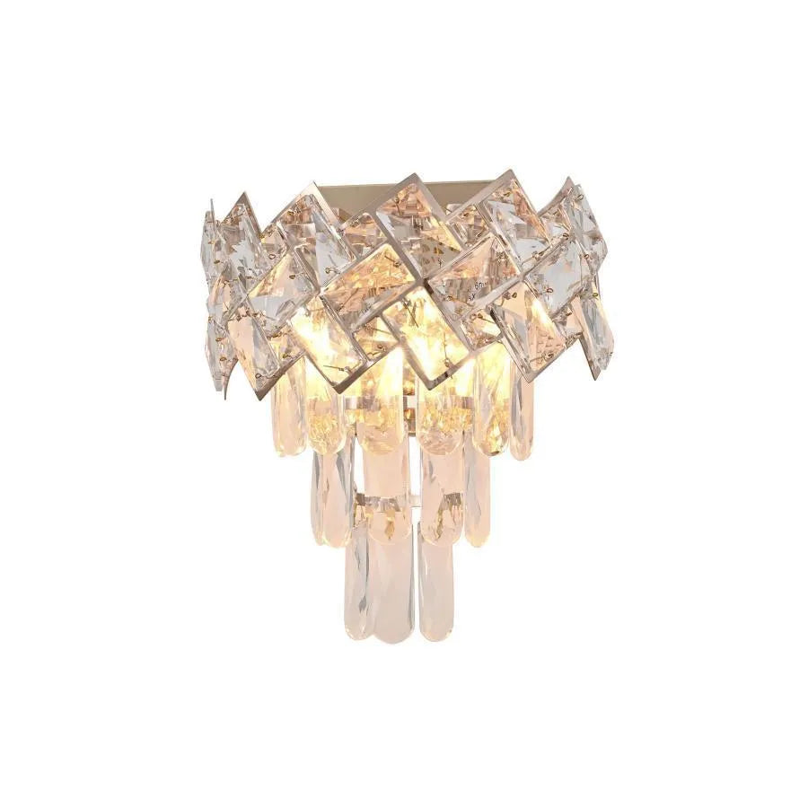 WINDSOR Cristal fali lámpa, 2x E14, arany belső fali lámpa Alapértelmezett cím Alessandro Design