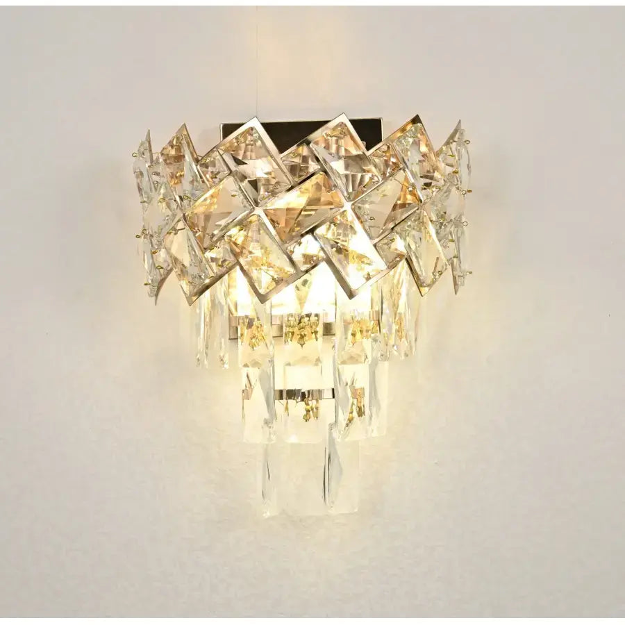 WINDSOR Cristal fali lámpa, 2x E14, arany belső fali lámpa Alapértelmezett cím Alessandro Design