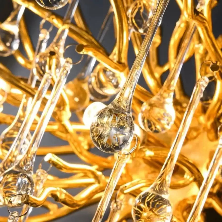 Cristal Brooks 3x G9 arany fali lámpa Alapértelmezett cím Alessandro Design belső fali lámpa