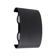 Kültéri és beltéri LED fali lámpa, 4 forrás x 1W, IP65, ABS, fekete, 3000K kültéri fali lámpák Alapértelmezett cím Alessandro Design