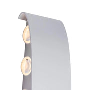 Fantas LED fali lámpa beltéri/kültéri, 10 forrás x 1W, IP65, fehér, 3000K