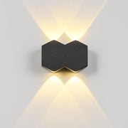Aplica LED AX231, Exterior si Interior, 4 Surse, 10W, Negru, 3000K Aplice de Exterior Default Title Alessandro Design