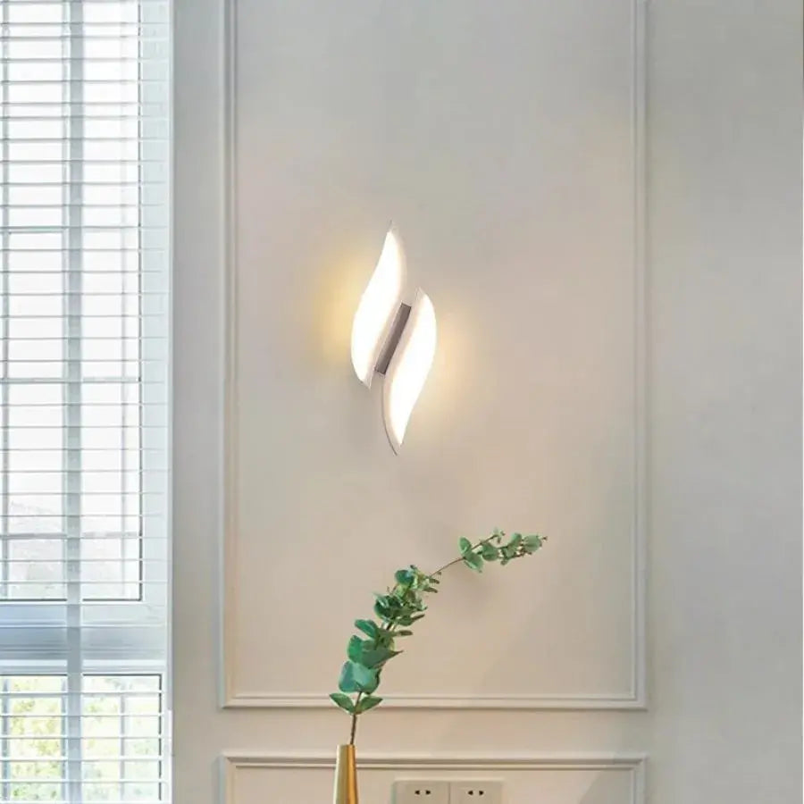 Augusta LED fali lámpa, 16W, fehér, hideg/meleg/semleges fény Beltéri fali lámpák Alapértelmezett cím Alessandro Design