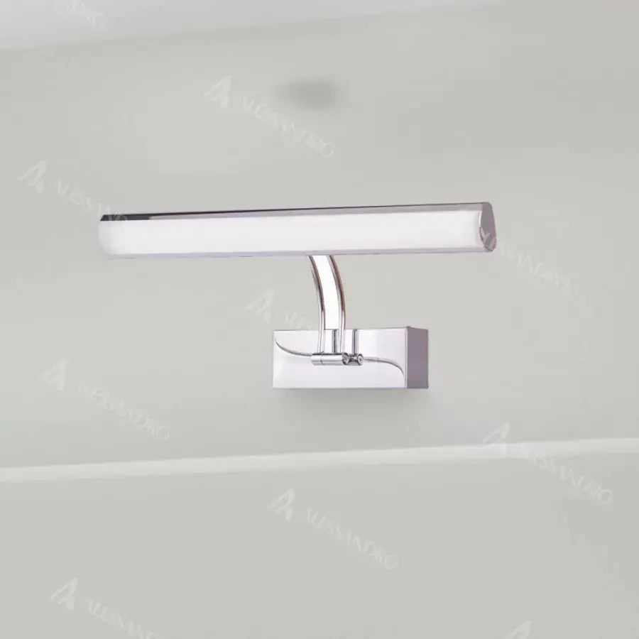 LED fürdőszobai fali lámpa Georgi, 24 W, ezüst fürdőszobai fali lámpa Alapértelmezett cím Alessandro Design