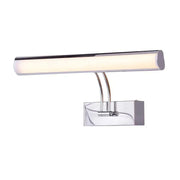 LED fürdőszobai fali lámpa Georgi, 24 W, ezüst fürdőszobai fali lámpa Alapértelmezett cím Alessandro Design