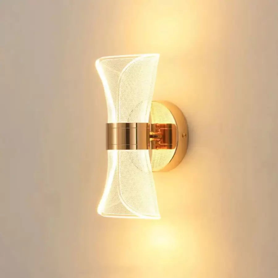 Callum 7W arany LED fali lámpa beltéri fali lámpák alapértelmezett cím Alessandro Design