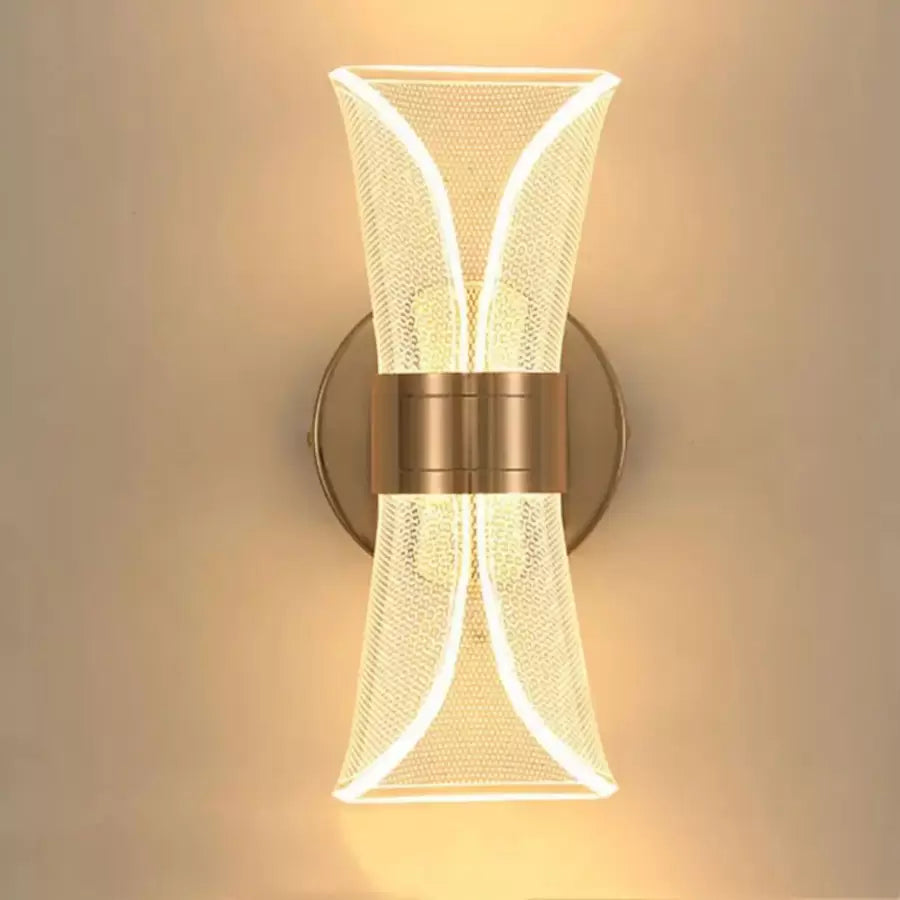 Callum 7W arany LED fali lámpa beltéri fali lámpák alapértelmezett cím Alessandro Design