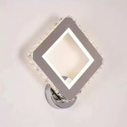 LED falilámpa Cristal Santana 34W ezüst belső fali lámpa alapcím Alessandro Design