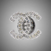 Crystal LED fali lámpa YANIRA 28W, Hideg/Meleg/Semleges fény, Fényes Chrome Luster LED Crystal Alapértelmezett cím Alessandro Design
