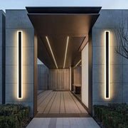 Kültéri LED fali lámpa Indira 24W IP65 fekete Kültéri fali lámpák Alapértelmezett cím Alessandro Design