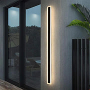 Kültéri LED fali lámpa Salma, 12W, IP65, fém, fekete Kültéri fali lámpa Alapértelmezett cím Alessandro Design