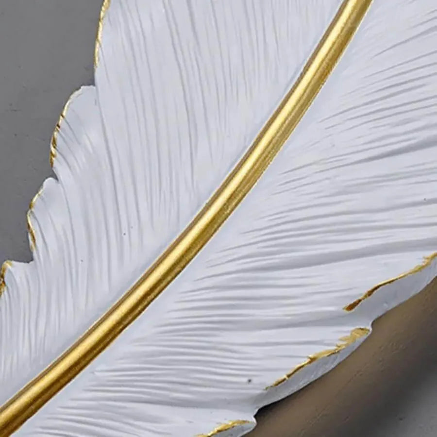 Esther LED fali lámpa, ék alakú, 36 W, 87 cm fehér/arany beltéri fali lámpa Alapértelmezett cím Alessandro Design