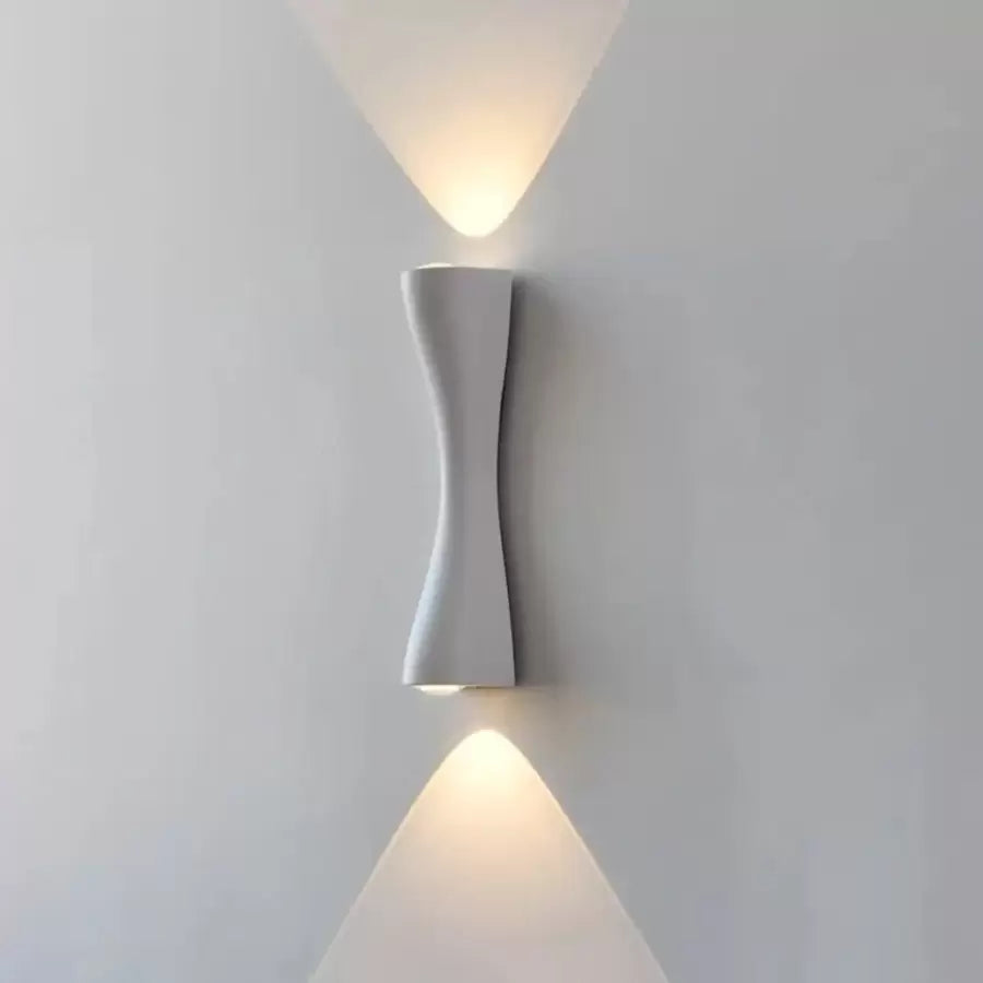 Augustine 6W kültéri LED fali lámpa fehér kültéri fali lámpa alapértelmezett cím Alessandro Design