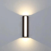 Kültéri LED fali lámpa Carina, 20W, fekete, 3000K, fém Kültéri fali lámpák Alapértelmezett cím Alessandro Design
