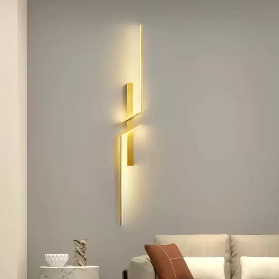 LED fali lámpa Gavin 18W White Gold Beltéri fali lámpák Alapértelmezett cím Alessandro Design