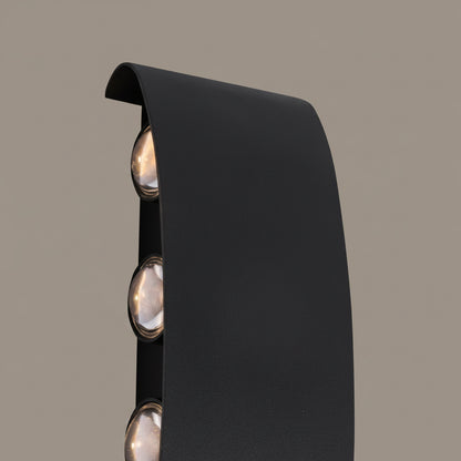 Aplica LED Exterior Ellis, 8W, 8 Surse de lumina, Lumina Calda, Negru Aplice de Exterior Default Title Alessandro Design