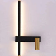 LED Glory 9W fekete arany fali lámpa kültéri fali lámpák alapértelmezett cím Alessandro Design