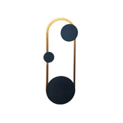 Gruvix LED fali lámpa, 26 W, arany feketével, hideg/meleg/semleges fény Beltéri fali lámpák Alapértelmezett cím Alessandro Design