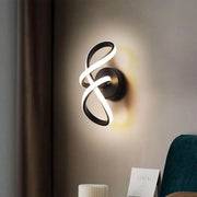 Isaura LED fali lámpa 23W Fehér Fekete Beltéri fali lámpák Alapértelmezett cím Alessandro Design