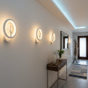 DAISY LED fali lámpa, 14 W, hideg/meleg/semleges fény, fehér kristály beltéri fali lámpákkal Alapértelmezett cím Alessandro Design