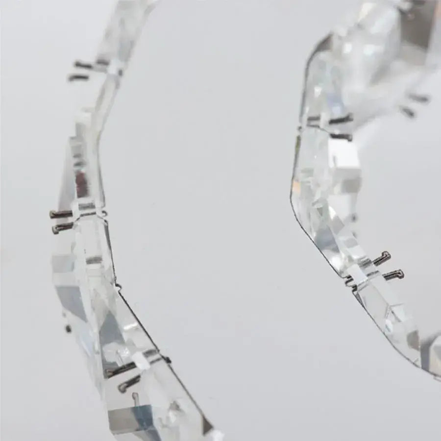 Kristály LED csillár MAJORA 8W, Átmérő 20cm, Hideg/Meleg/Semleges fény, Fényes Chrome Crystal LED csillárok Alapértelmezett cím Alessandro Design