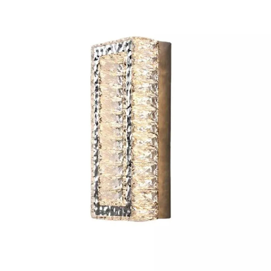Crystal Mefisto LED fali lámpa 24W Ezüst Beltéri fali lámpák Alapértelmezett cím Alessandro Design