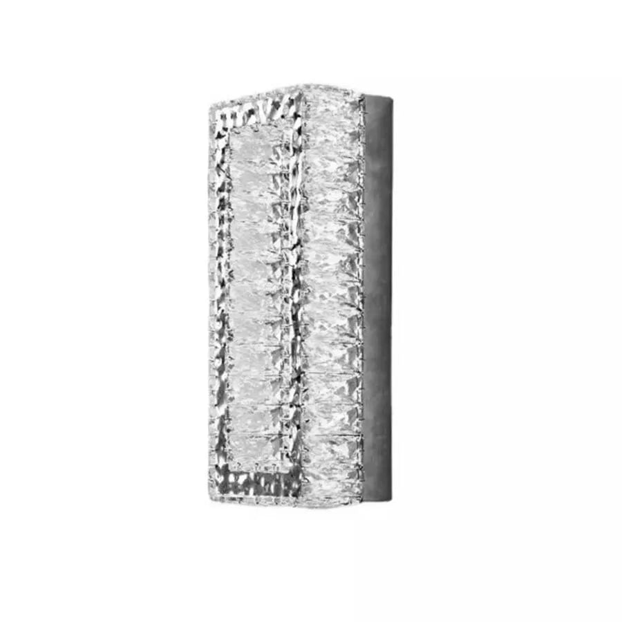 Crystal Mefisto LED fali lámpa 24W Ezüst Beltéri fali lámpák Alapértelmezett cím Alessandro Design