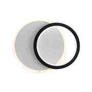 SMALON LED fali lámpa 26W, 2 kör, hideg/meleg/semleges fény, fekete fehér LED csillár Alapértelmezett cím Alessandro Design