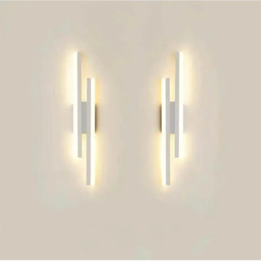 Soho LED fali lámpa, 18W, akril, fehér Beltéri fali lámpák Alapértelmezett cím Alessandro Design