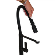 Konyhai csaptelep, egészségügyi sárgaréz, fekete, CF2045 Konyhai csaptelepek Alapértelmezett cím Alessandro Design