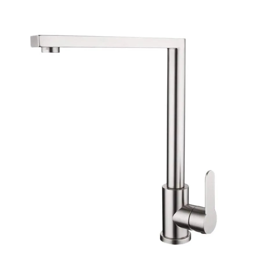 Rozsdamentes acél konyhai csaptelep Ezüst konyhai csaptelepek Alapértelmezett cím Alessandro Design