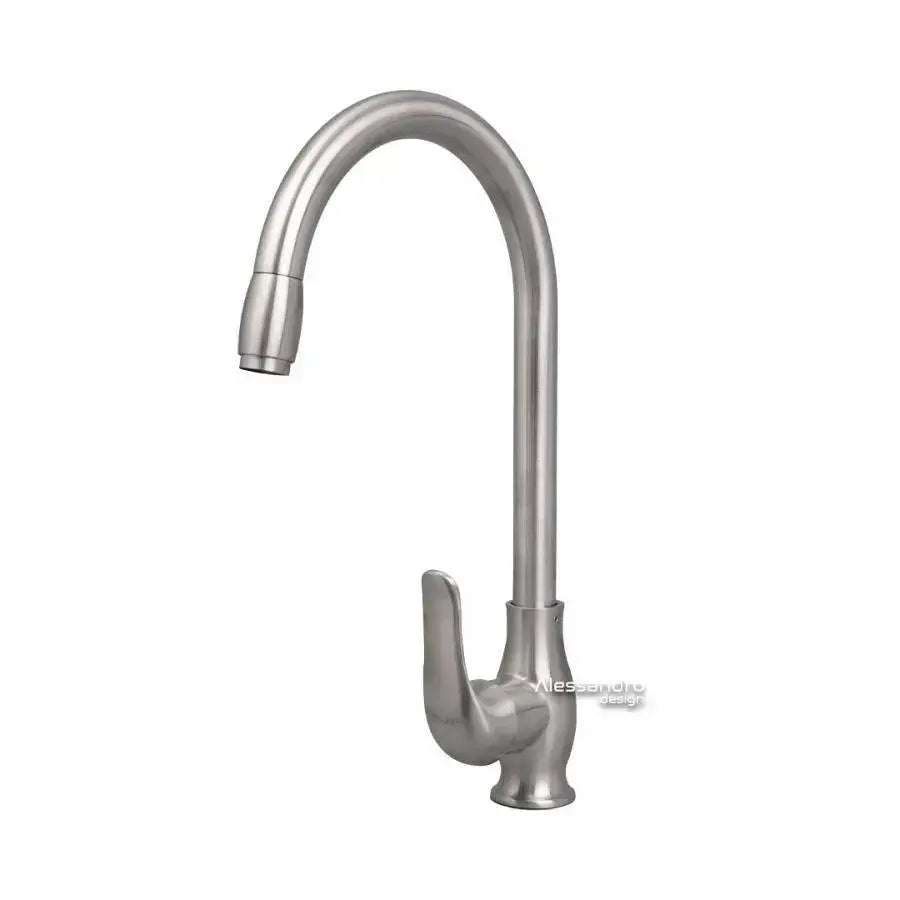 Konyhai csaptelep, SUS304 rozsdamentes acél, szatén, CF009 Konyhai csaptelepek Alapértelmezett cím Alessandro Design