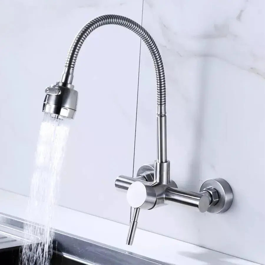 Konyhai csaptelep, SUS304 rozsdamentes acél, szatén, CF014 konyhai csaptelepek alapértelmezett cím Alessandro Design