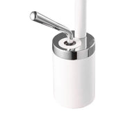 Mosócsaptelep, sárgaréz egészségügyi, fehér, WZY/326/B fürdőszobai csaptelepek Alapértelmezett cím Alessandro Design