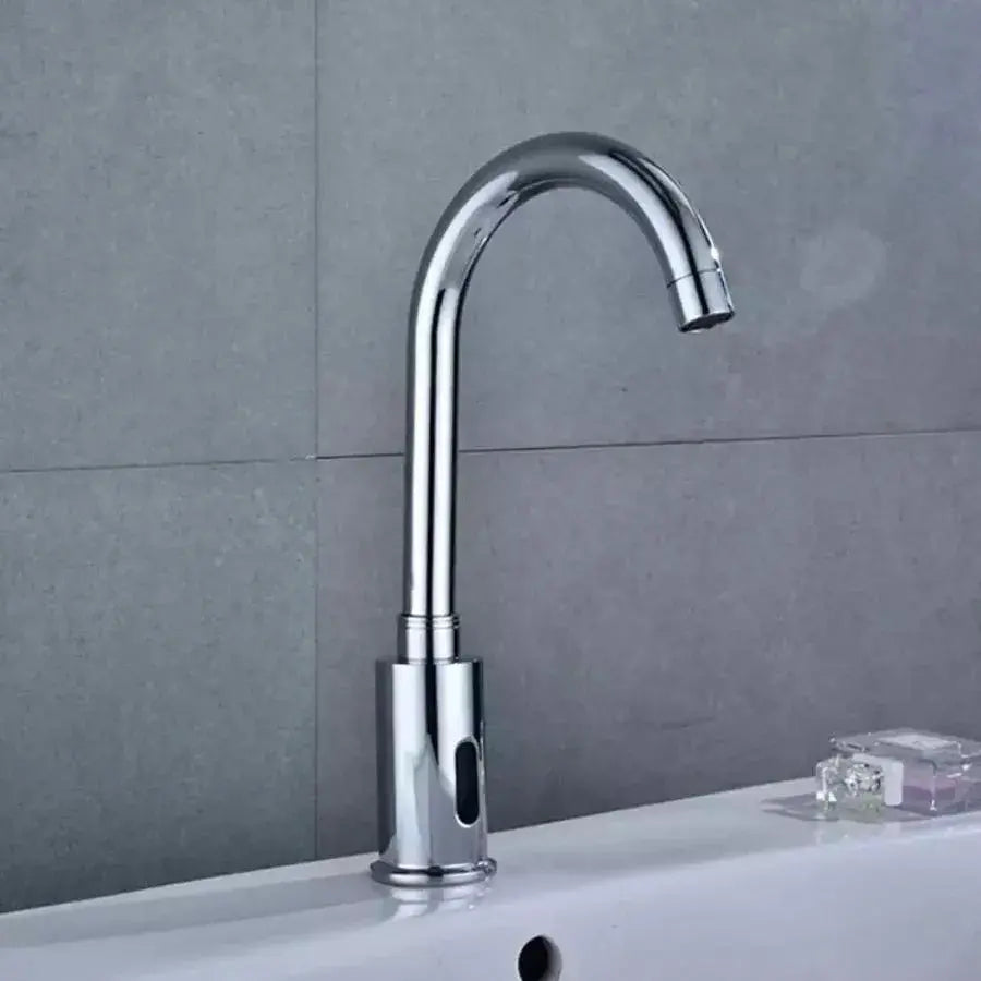 Mosogató csaptelep érzékelővel, egészségügyi sárgaréz, króm, RW-103 Fürdőszoba csaptelepek Alapértelmezett cím Alessandro Design