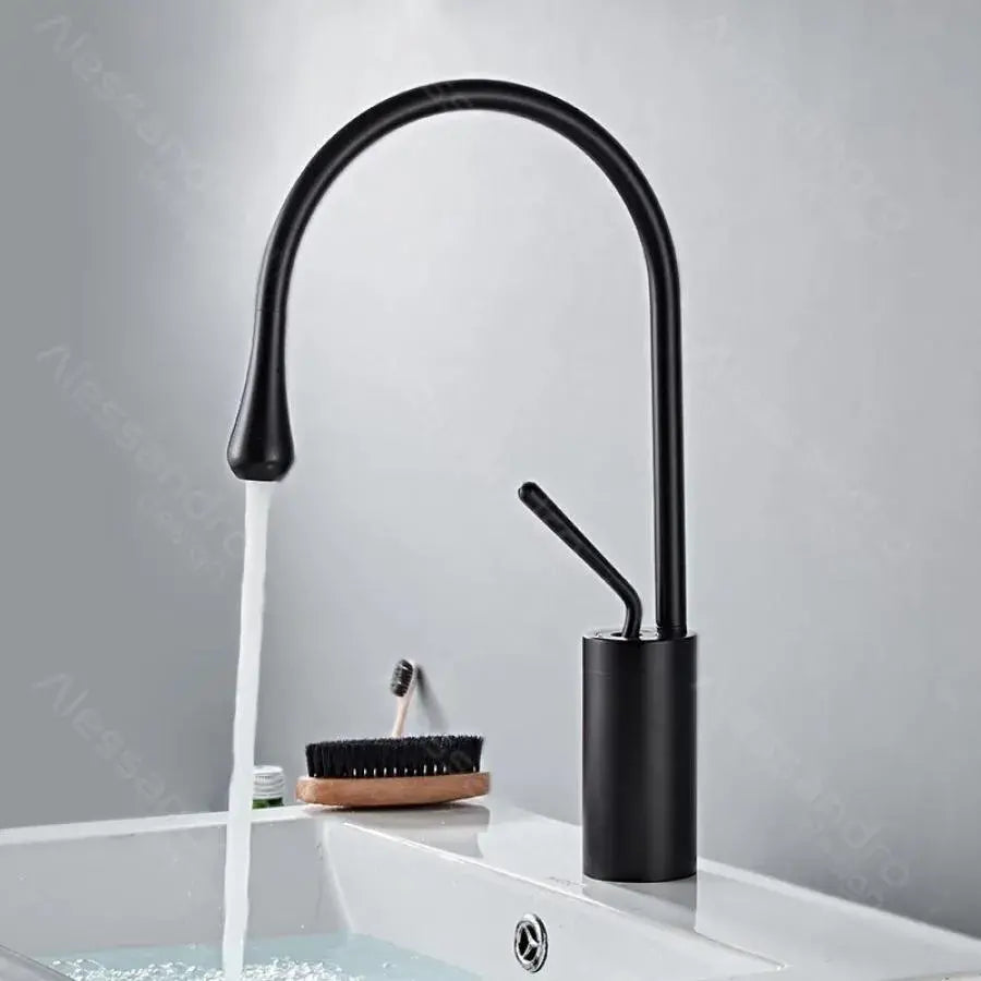 Mosócsaptelep, sárgaréz egészségügyi, fekete, WZY/327/B fürdőszobai csaptelepek Alapértelmezett cím Alessandro Design